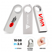 USB flash disk 2.0 KING, 16 GB, stříbrná barva (UDM982)