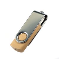 ECO (BIODEGRADABILNÍ) USB FLASH DISK TWISTER Z PŠENIČNÝCH NEBO KUKUŘIČNÝCH KLASŮ