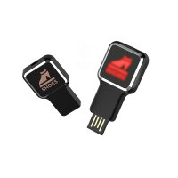 VÝSUVNÝ USB FLASH DISK S LED LOGEM