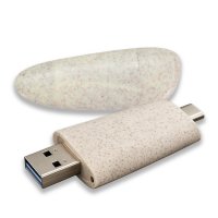 USB flash disk s konektory USB-C a USB-A, k&aacute;men