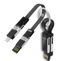 KRÁTKÝ DATOVÝ A NABÍJECÍ USB KABEL 6 V 1