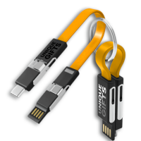 KRÁTKÝ DATOVÝ A NABÍJECÍ USB KABEL 6 V 1