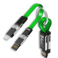 KRÁTKÝ DATOVÝ A NABÍJECÍ USB KABEL 6 V 1