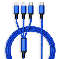 NABÍJECÍ USB KABEL 3 V 1, USB-C VSTUP