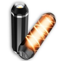 10000 mAh (2 × 5000 mAh) - power banka s ohřívačem rukou a LED svítilnou, 2 ks