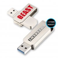 Kovový otočný USB 2.0/3.0 flash disk s konektorem USB-A