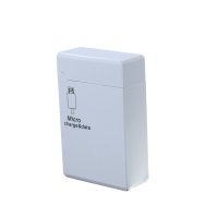 Datový a napájecí USB kabel na USB micro, v krabičce s navijákem, barva bílá (ACC031)