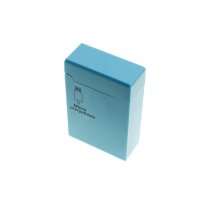 Datový a napájecí USB kabel na USB micro, v praktické krabičce s navijákem, světle modrý (ACC031)