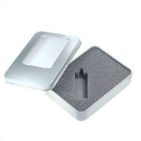 Kovová krabička s okénkem na USB flash disky UDM017, UDM001 (BOX002)