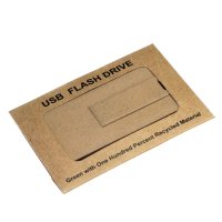 EKOBOX PAPÍROVÁ KRABIČKA NA USB FLASH DISK KARTY
7 X 5 cm