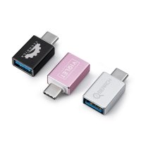 KOVOVÁ REDUKCE Z USB-A NA USB-C (TYPE-C), DATOVÁ + NAPÁJECÍ