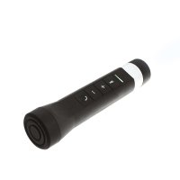 Power bank 2600 mAh s Bluetooth reproduktorem, MP3 a LED svítilnou, držák na kolo, černá barva (PBA2696)