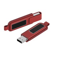 KOŽENÝ USB 2.0 / 3.0 FLASH DISK S LED LOGEM
