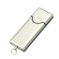USB flash disk 2.0 METAL, 4 GB, stříbrná barva (UDM017)