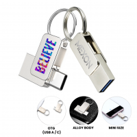 USB 3.0 FLASH DISK S KONEKTORY USB-C (TYPE-C) + USB-A