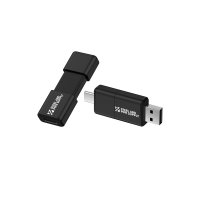 VÝSUVNÝ USB 2.0 / 3.0 FLASH DISK S KONEKTORY USB-C (TYPE-C) A USB-A