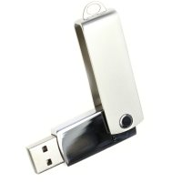 USB flash disk 2.0, 4 GB, stříbrná barva (UDM964)
