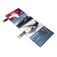 USB flash disk 2.0 karta, 4 GB, bílá barva (UDP229)