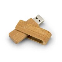 DŘEVĚNÝ NEBO BAMBUSOVÝ USB 2.0 / 3.0 FLASH DISK TWISTER