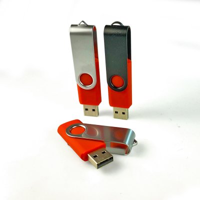 USB flash disk 2.0 TWISTER, 16 GB, červená barva (UDM001)